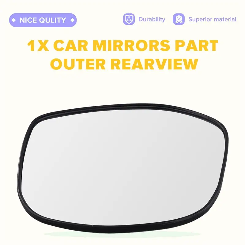 For Toyota Prado 2010-2013 2014 2015 2016- 2019 Car Mirrors Part Outer Rearview Side Mirror Lens