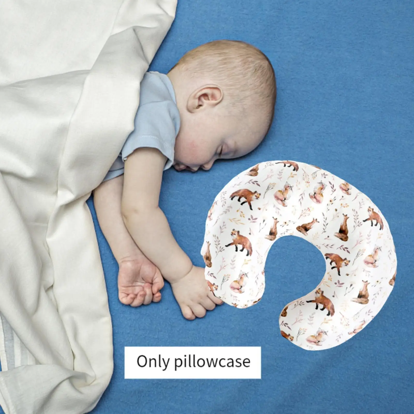 Feeding Pillow Cover Feeding Cushion Cover for Breastfeeding Baby Shower Mom