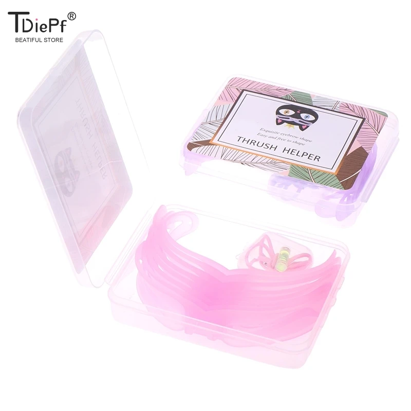 12PCS/8 Pairs Different Hot Sale Women Eyebrow Stencil Kit Reusable Eyebrow Grooming Stencil Card Shaping Template Makeup Tools