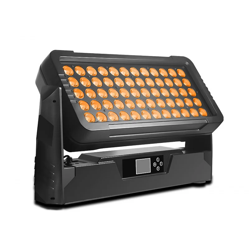 

Светодиодный прожектор для заливающего освещения стен с высокой яркостью, 60x10 Вт, RGBW 4-в-1, IP65, водонепроницаемый