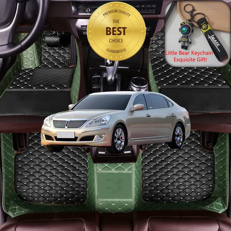 

Индивидуальные автомобильные коврики для Hyundai Equus 2000-2016, аксессуары для авто, ковровые вкладыши на заказ, для лево- и праворульных автомобилей