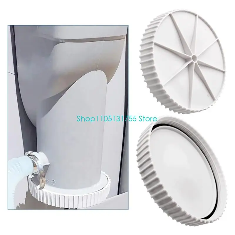 K0EF Skimmer Pump Conversion Set PVC Pool Drain Cover Assembly for SFX1000 SFX1500S