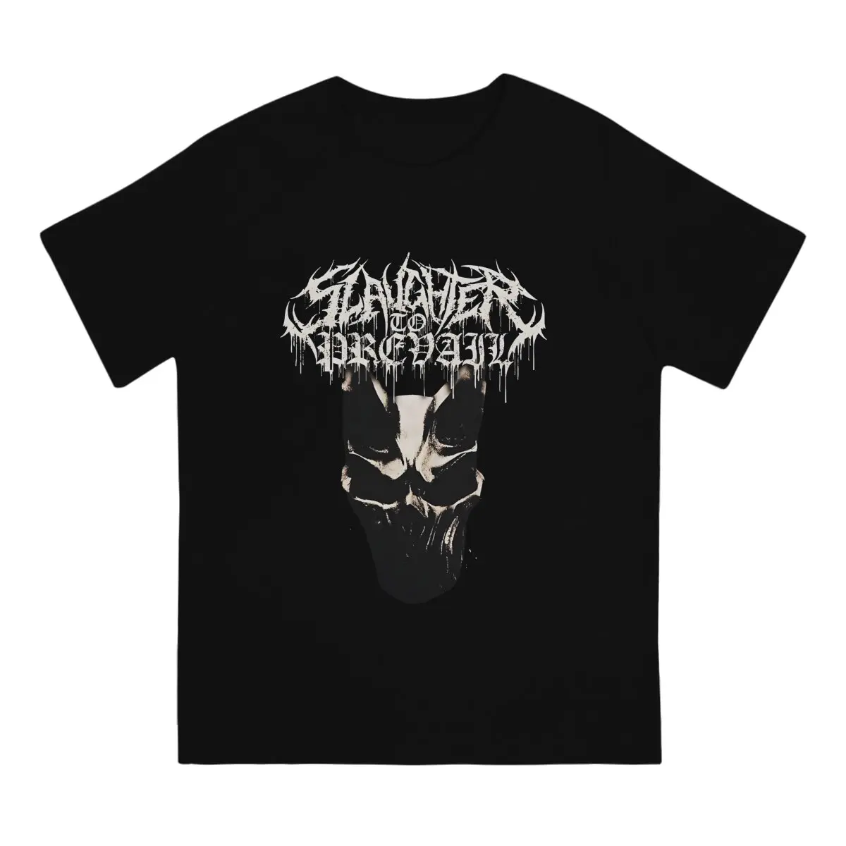 Slaughter To Prevail Men's TShirt Demolisher Distinctive T Shirt Original Streetwear New Trend