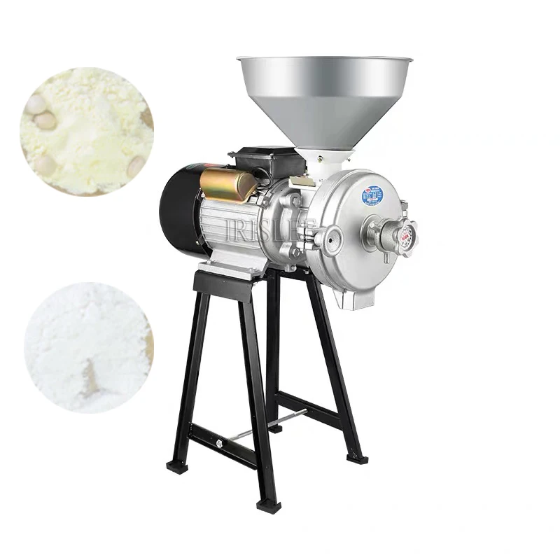 Corn Flour Pulverize Superfine Grinding Machine Grinder Dry And Wet Grain Crusher Mill Machine