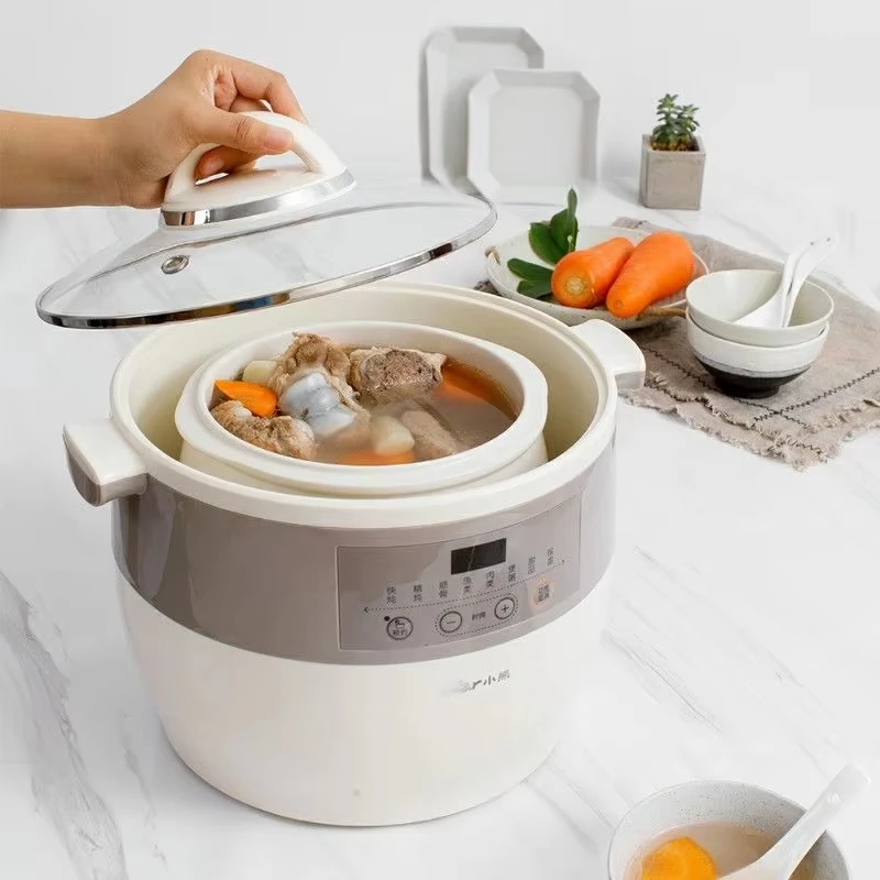 Electric stew pot electric stew pot household fully automatic large capacity porridge cooking artifact soup stew pot