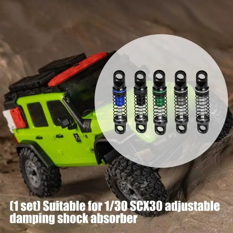 

High Performances Metal Shock Absorbers with Tunable Damping Accuracy Tuned Suspension System set for 1/30 SCX30 A2UB