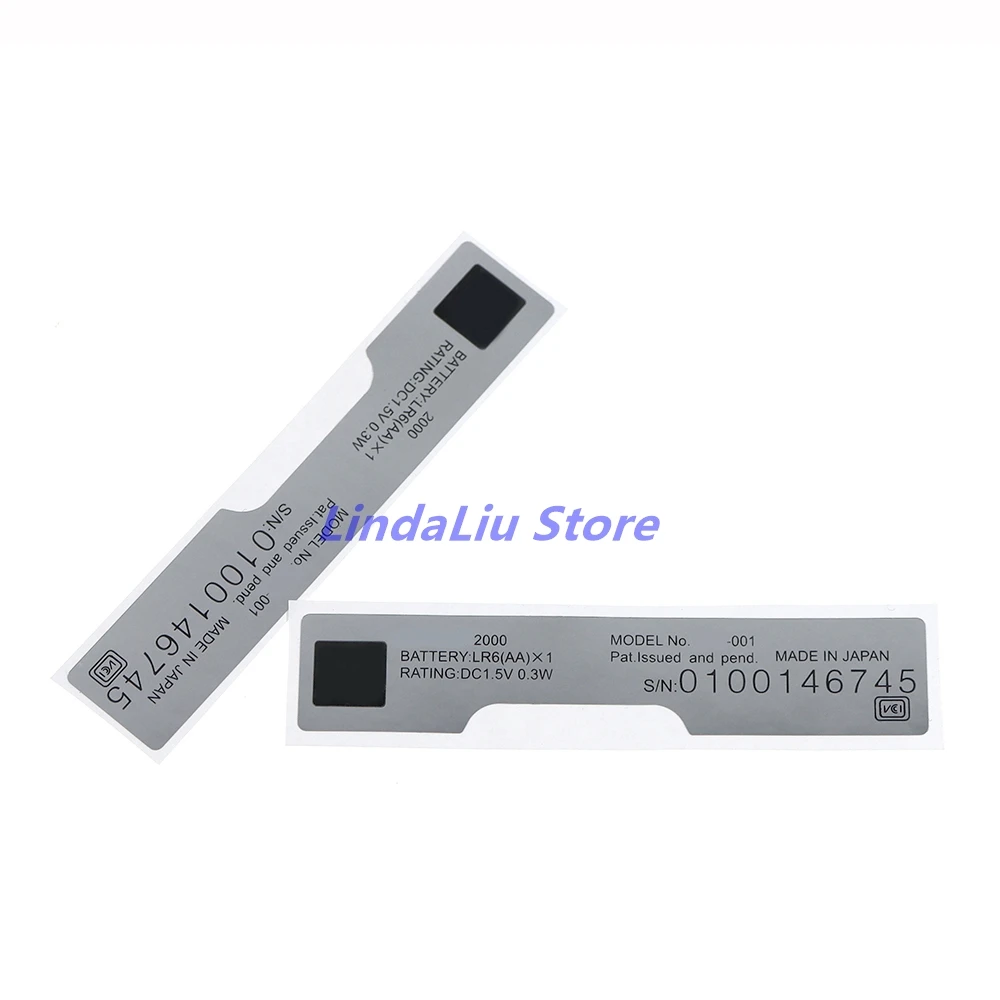 1 Uds. Para consola de juegos WSC carcasa trasera funda etiqueta adhesiva para WSCC