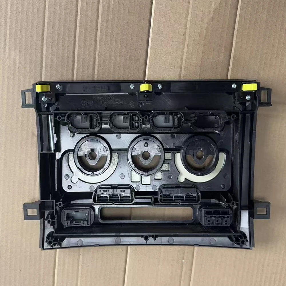 WQLSK For Toyota Land Cruiser LC100 1998-07 Air Conditioning Control Panel& Middle DVD Frame Car Dashboard Center 55900-60850