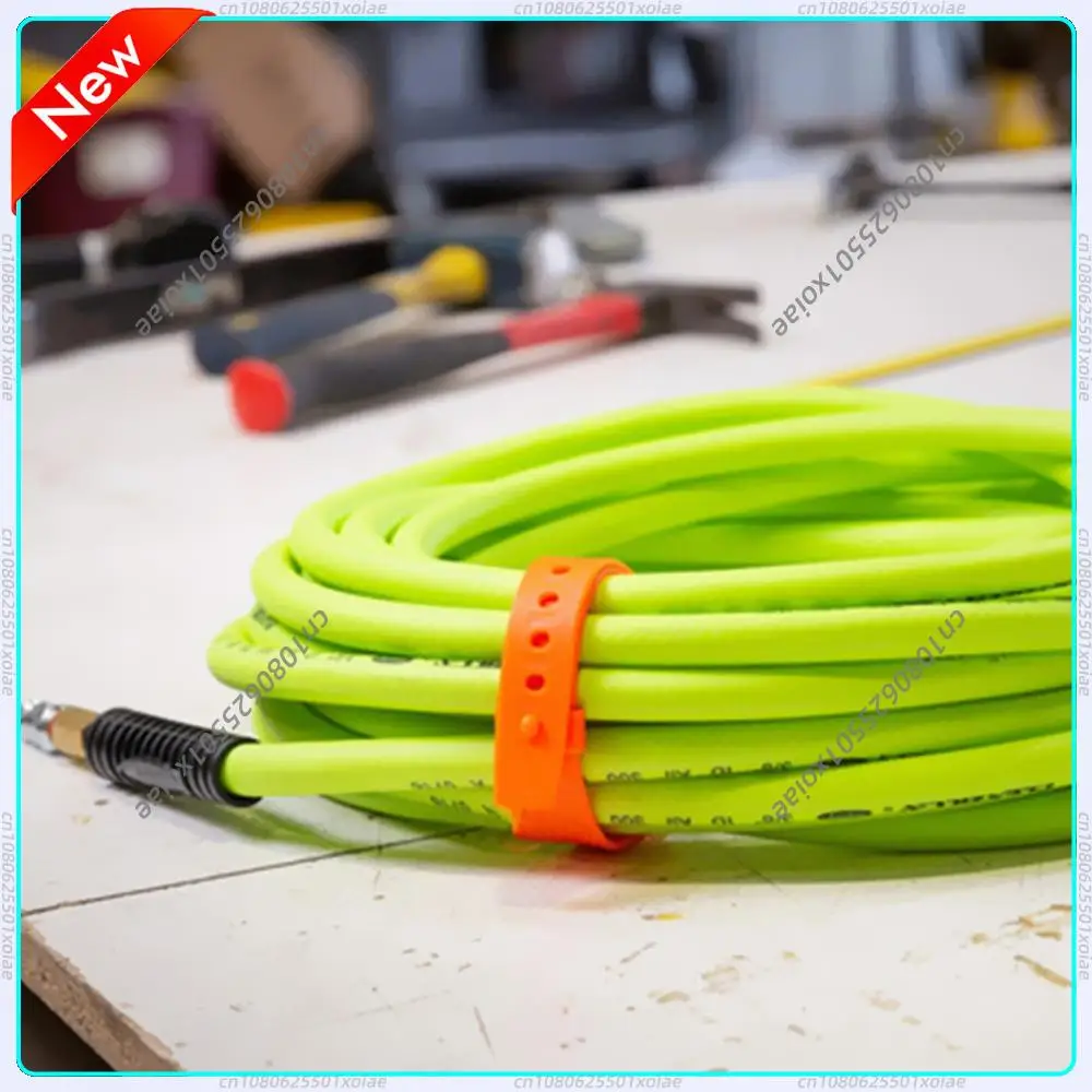 1-10PCS Ties Buckle Durable Rubber Cargo Tie Bundling Rope Luggage Lash Belt Camping Hiking Cargo Storage Belt Buckle