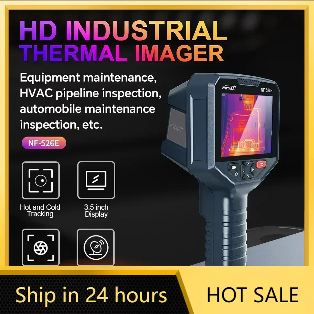 Noyafa NF-526E Infrared Thermal Imager 256 X192 Industrial Handheld Testing Thermometer For Repaire Floor Heating Thermal Camera