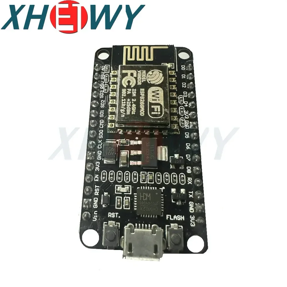 NodeMCU + Motor Drive 6000 Board, ESP Kit, ESP12E Lua WiFi, Intelligent Car Base Plate, 1Pc