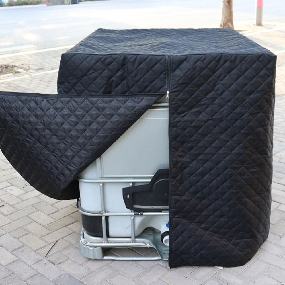 

Easy Install IBC Tank Cover All-season Cover Rainwater Tank Cover 120 * 100 * 116cm Frost-Proof Cover Aluminum Foil Lining