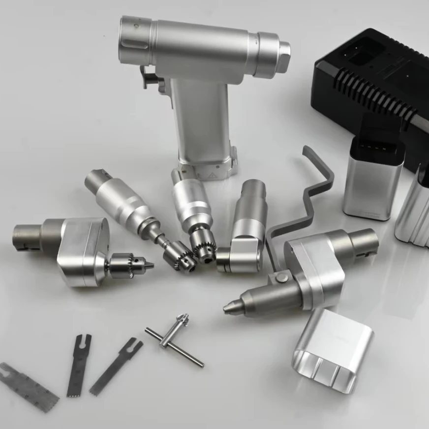 Portable Mini Drill with Multi-functionality | Bone Drilling Tool for Trauma Surgery  | High-precision Motor