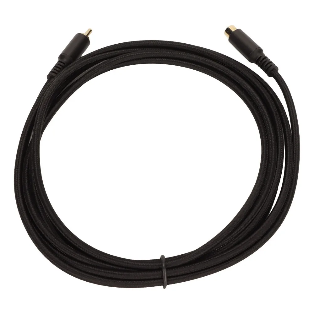 Cable de Extensión RCA Macho a Hembra, Digital y Analógico, Chapado en Oro, para Cable Coaxial RCA, Sonido de Alta Fidelidad, para Cable de Audio RCA, Subwoofer