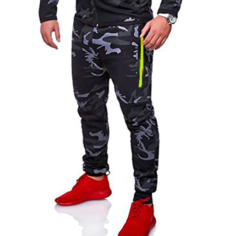 

2023 Men's Autumn Sweatpants Camouflage Print Shot Sports Jogging Fitness Casual Oversize Trousers Tactical Clothing Men Clothes