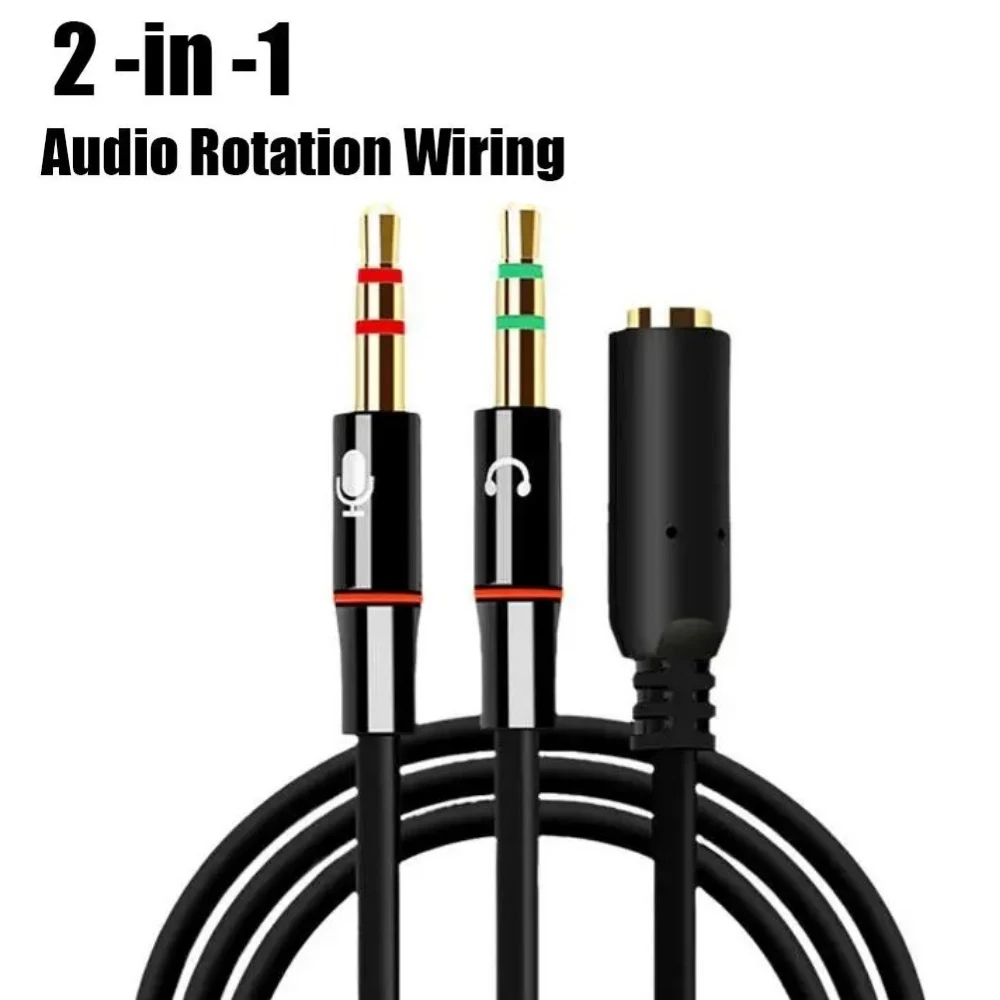2 In 1 Aux Audio Ca…