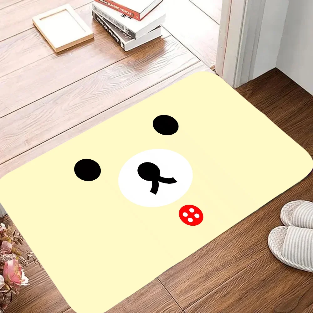 R-RilakkumaS Bedroom Carpet for Kitchen Outdoor Doormat Entrance Door Mats Room Decorating Items Custom Rug Customize Balcony