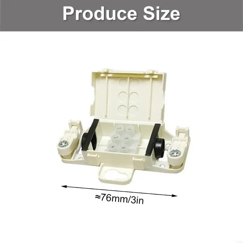  Sturdy Electric Power Cord Box Portable Accessory Convenient for Outdoor Use Waterproof Designs Junction Box Use