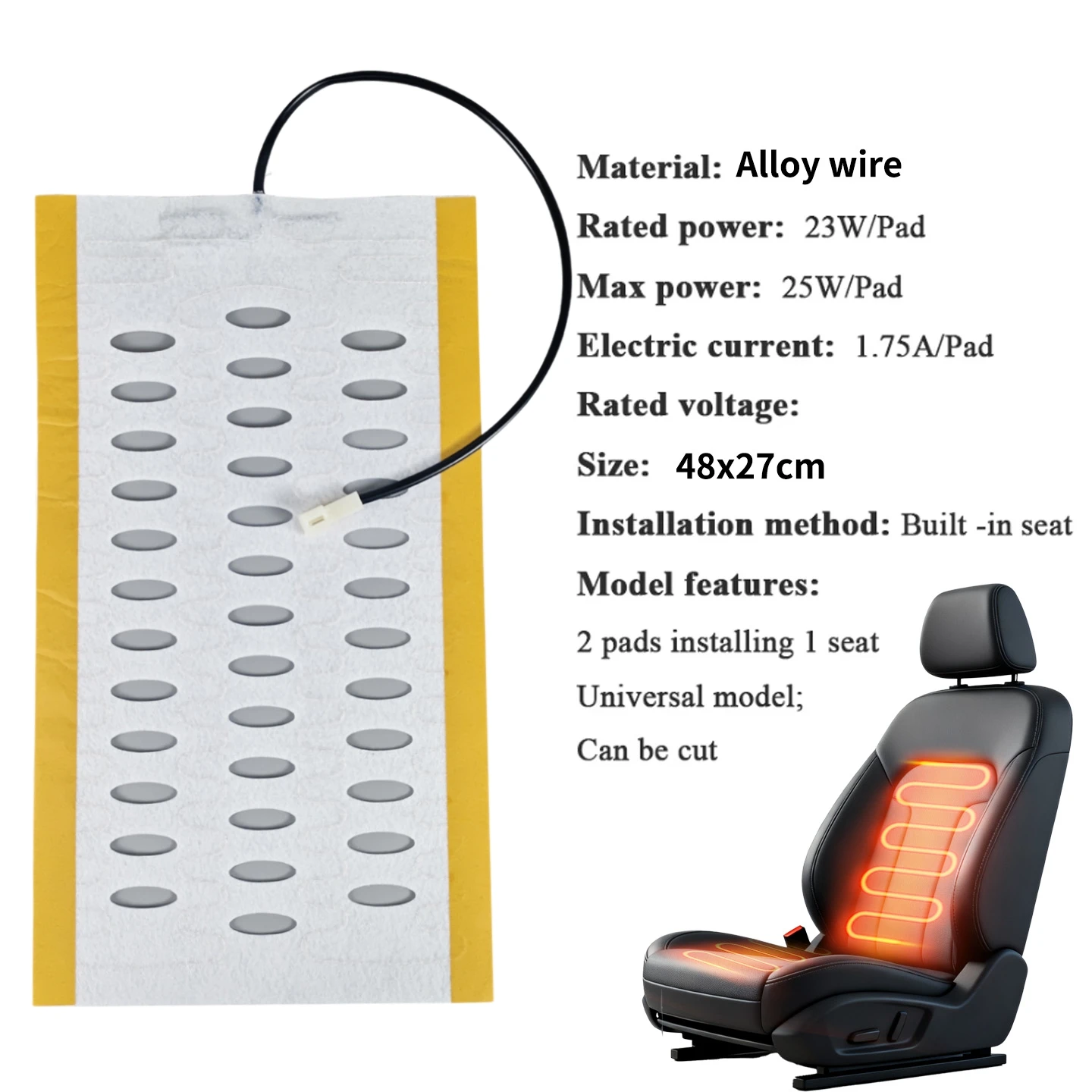 For Audi A6 Typ 4K C8 2019-2025 Seat Heating Retrofit Kit Functional Upgrade Accessories Fit 2 Seats No Coding - view 4