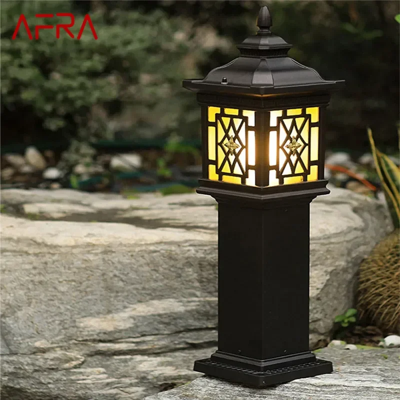 

AFRA Contemporary Outdoor Lawn Lamp LED Electric Waterproof Villa Garden Courtyard District Residential Quarters Lawn Lamp ﻿