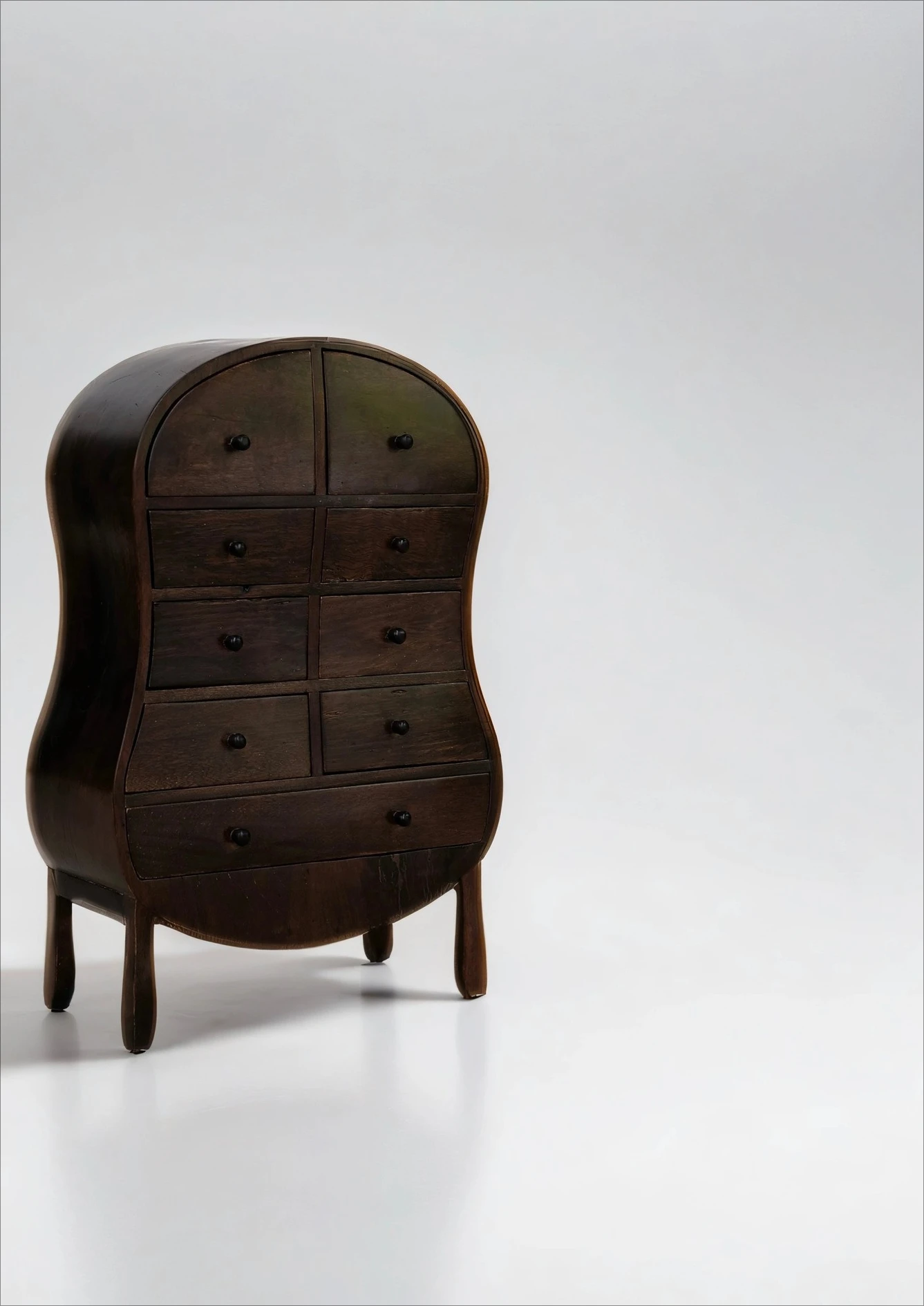 

Ancient wood pocket gourd cabinet Solid wood retro style small cabinet