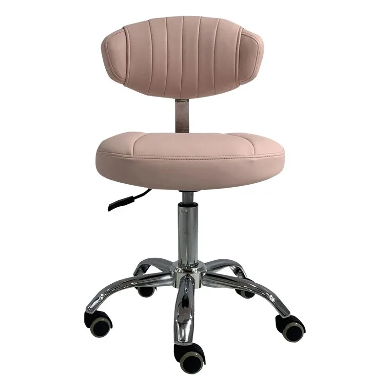 Stool Chair Height Adjustable Chairs for Manicurists Salon Hair Stylist Aesthetic Owl Backrest Chaise Coiffure Dresser Spa