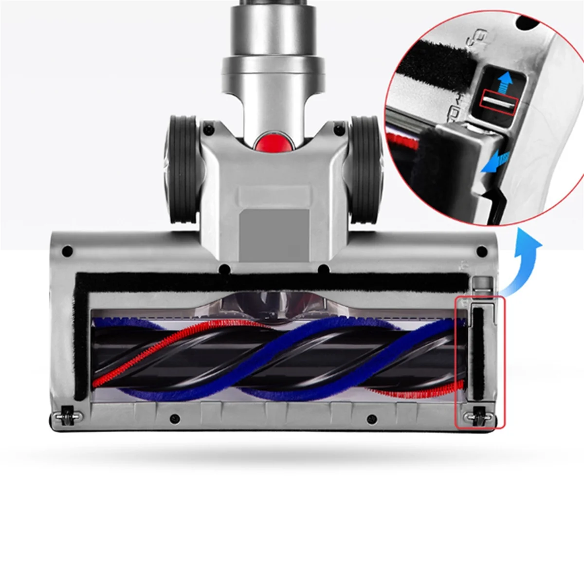 Turbo Brush Replacement for Dyson V7 V8 V11 V10 Cordless Vacuum Cleaner Accessories Floor Brush Rollers—A19G