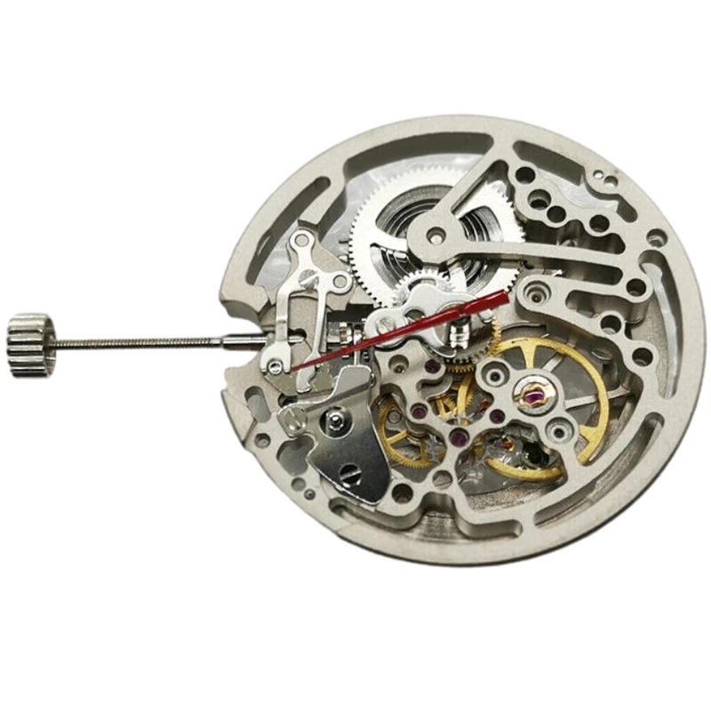 B-M Hollow Mechanical Automatic Skeleton Watch Movement Replacement for TY2809 Watch Repair Tool Parts Watchmakers Tools