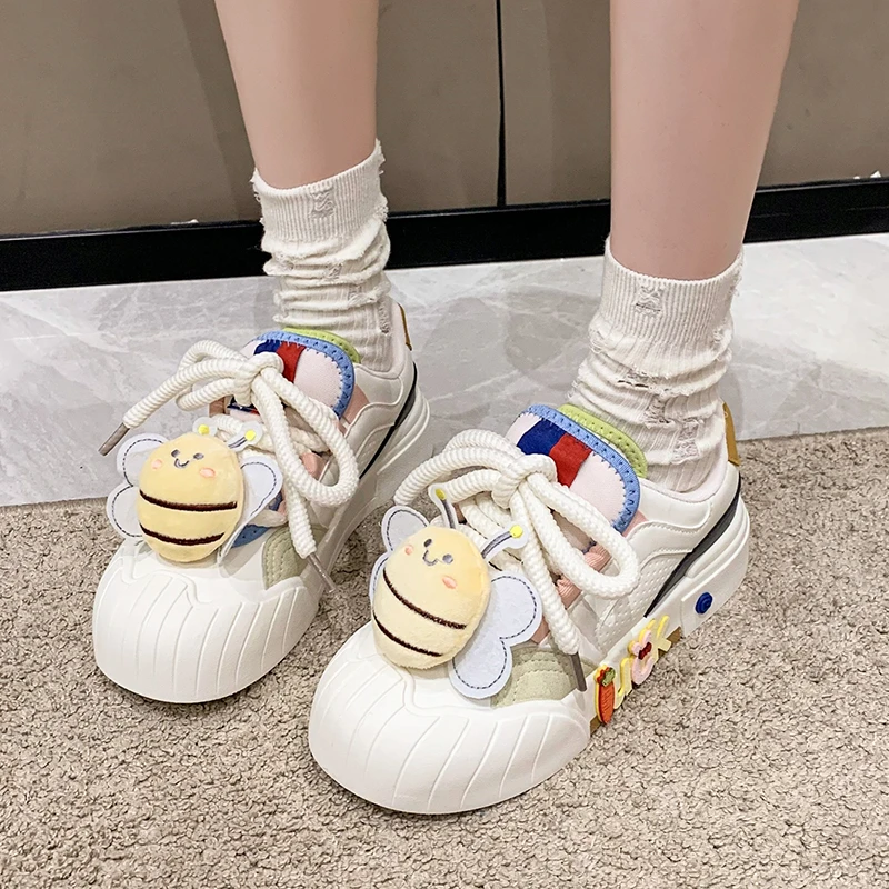 Shoes For Women's Designer Sneakers 2023 Spring Fashion Kawaii Women Running Casual Tenis Woman Trainers Race Breathable Shoes