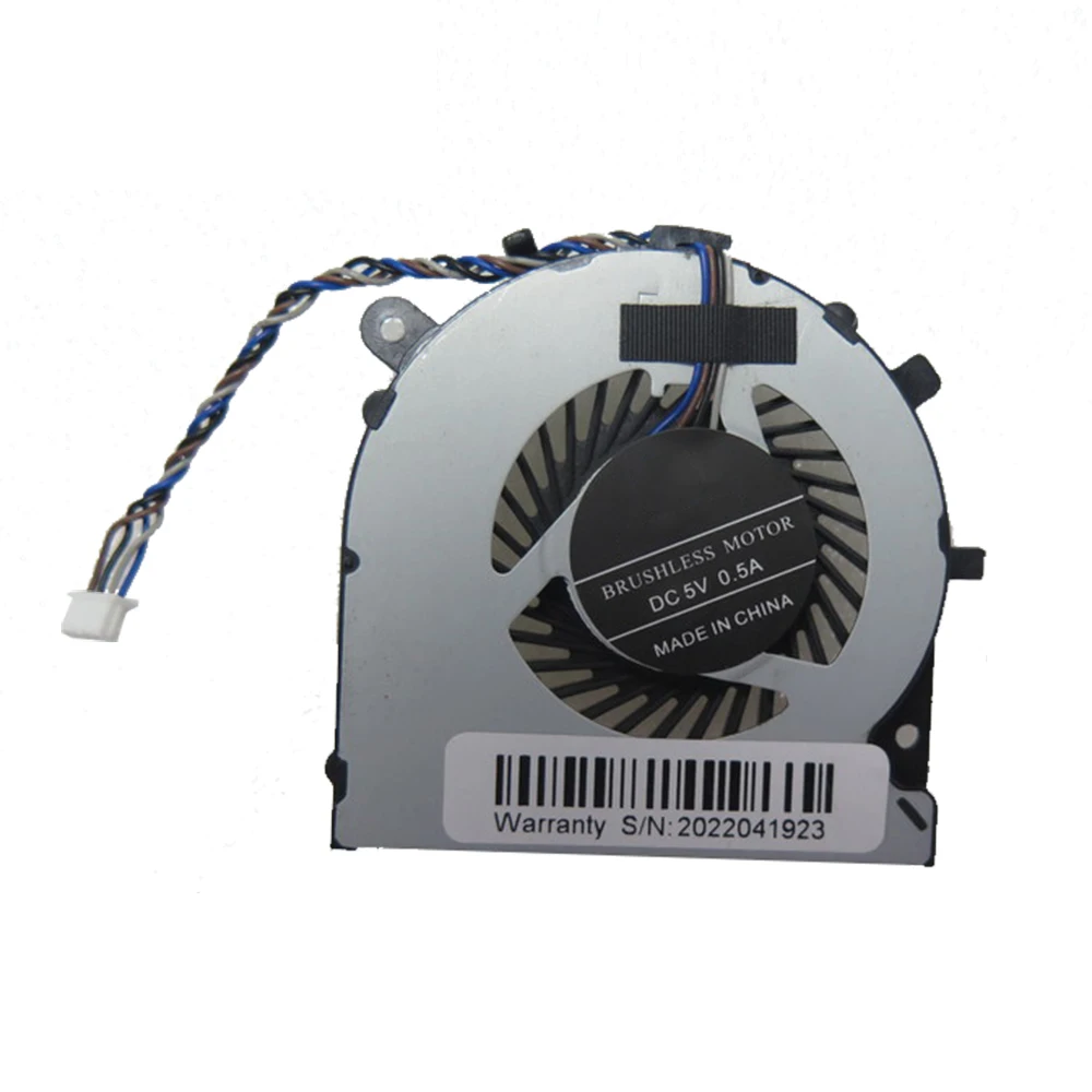 

ВЕНТИЛЯТОР ЦП для ноутбука HP 240 G4 246 G4 240 G5 245 G5 246 G5 340 G3 340 G4 346 G4 348 G3 348 G4 813506-001 KSB05105HB-BE11 DC5V 0.5A
