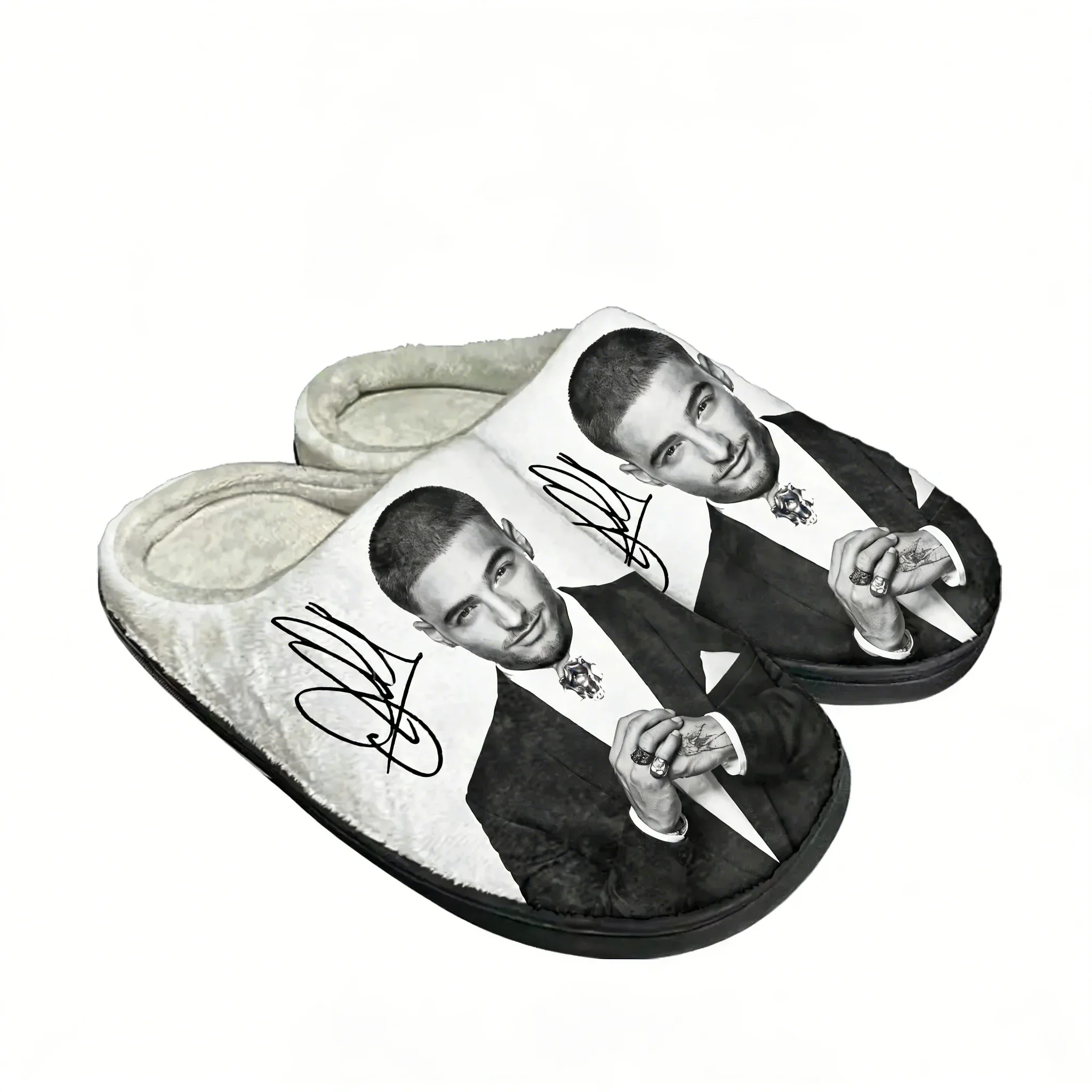 Maluma Cotton Slippers High Quality Mens Womens Youth Boy Girl Plush Bedroom Keep Warm Shoes Customized Thermal Slipper