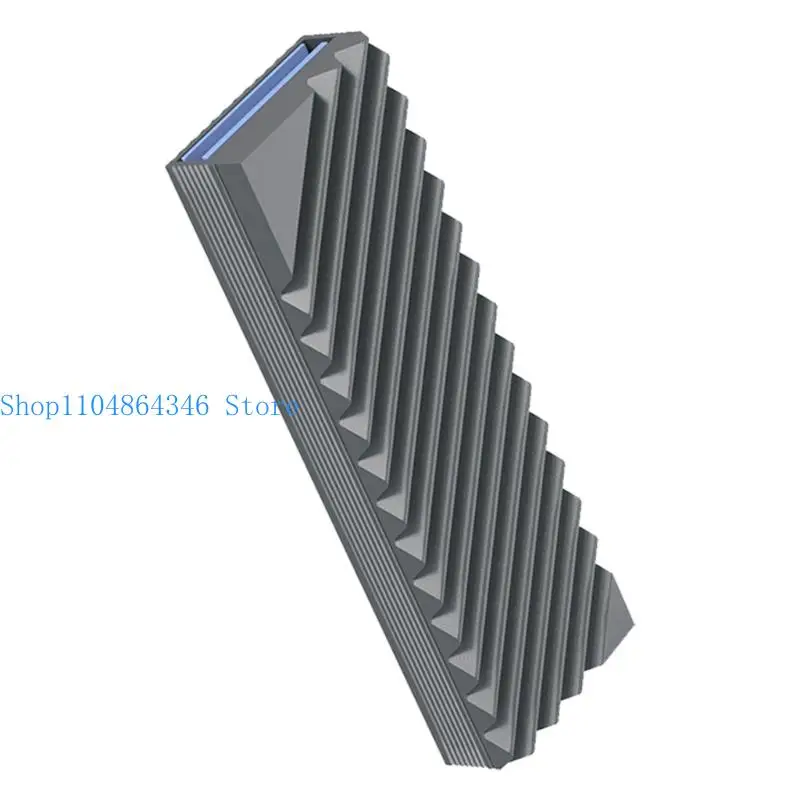 5asd الألومنيوم M.2 2280 SSD مبردات المبدد الحراري لألعاب الكمبيوتر الموصلية الحرارية العالية #2