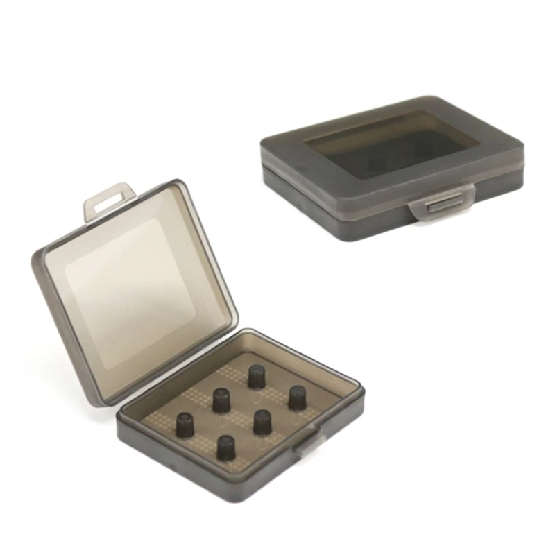 Чехол-держатель для ушных вкладышей с прозрачным внешним видом для удобного хранения идентификационных данных