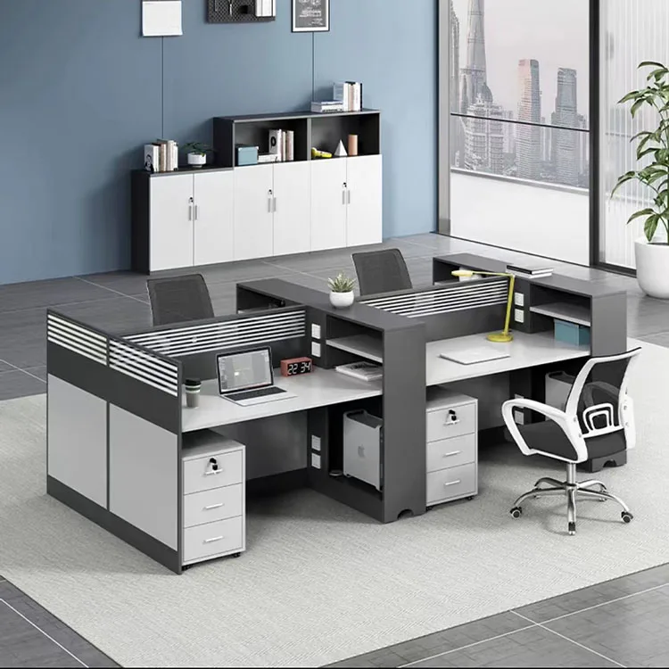 

Customized Modern Open Cubical Office Desk Modular Concept Workstation