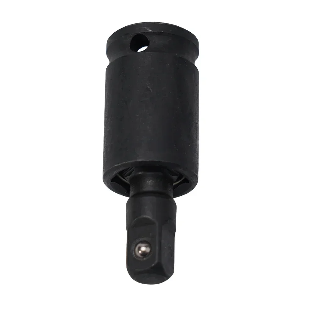 Tool Joint Socket 360°rotate 40*6.3mm Adapter Air Black Joint Pneumatic Socket 1 Pcs Chromium Molybdenum Steel