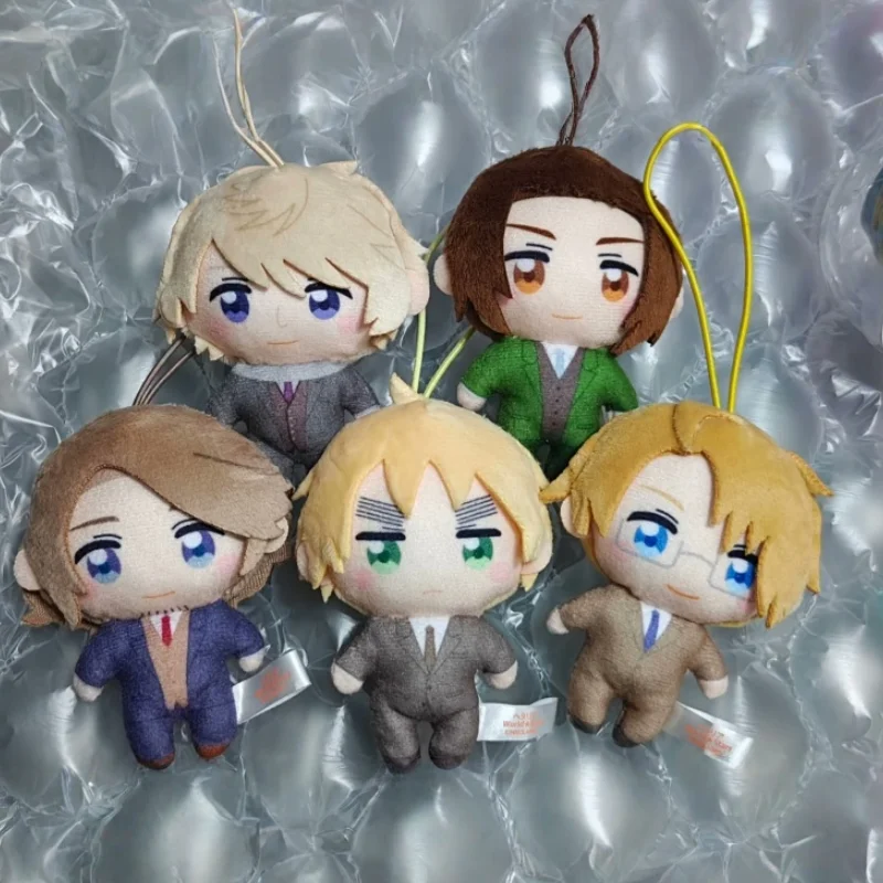 

【В наличии】Fukya Hetalia: плюшевые брелки-куклы с персонажами World Stars (серия P2) - Гашапон