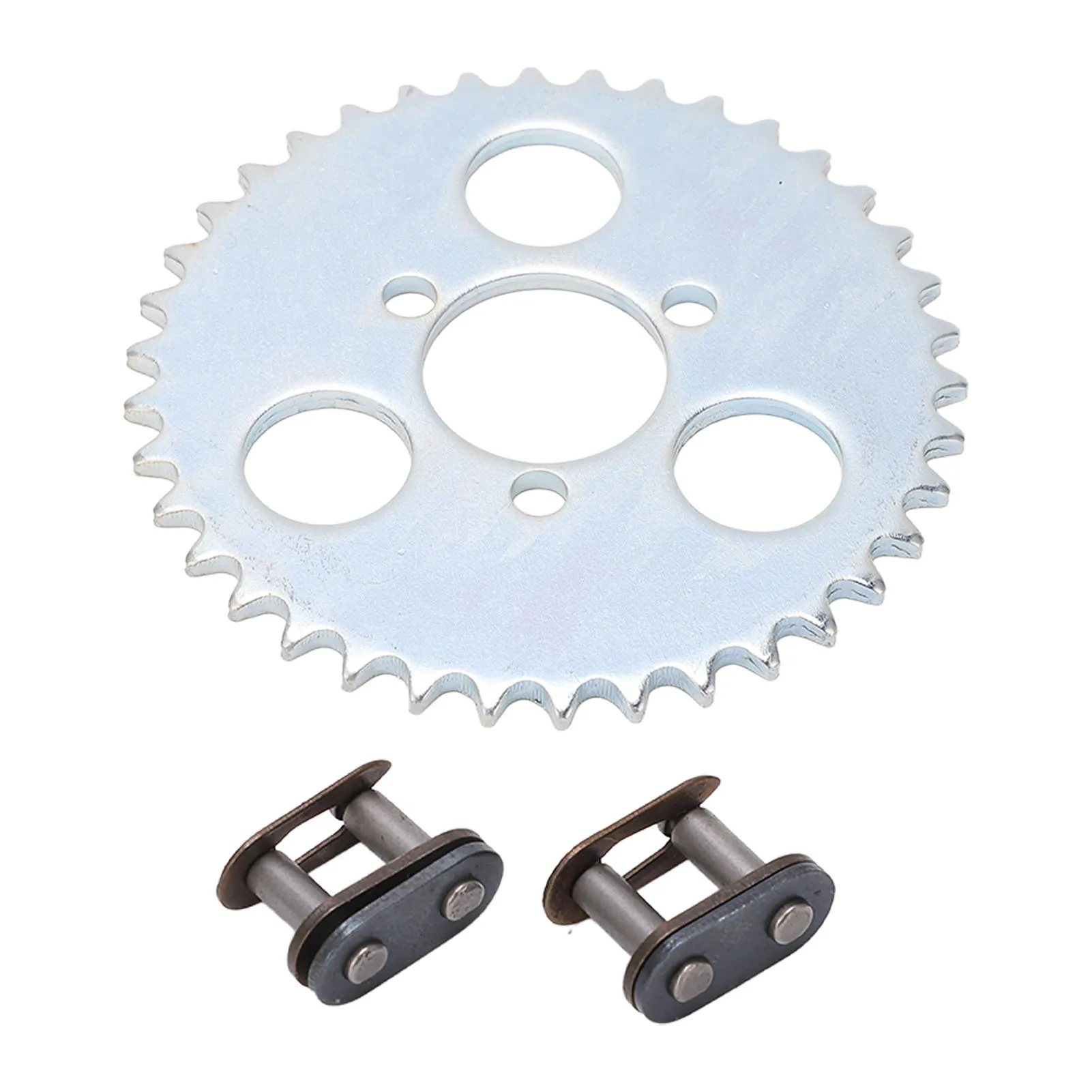 

Rear Sprocket T8F 38T Rear Chain Wheel Sprocket 101mm Diameter Lightweight Portable Fit For 2 Stroke 43cc 49cc Goped Scooter