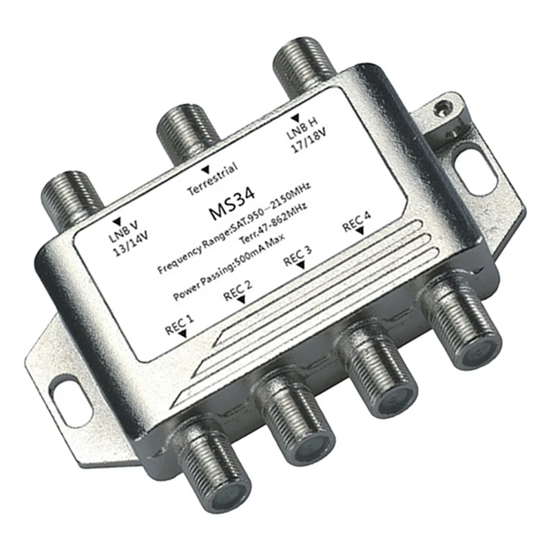 ABJF-3 で 4 テレビ衛星スプリッタ 3X4 衛星マルチスイッチ FTA LNB スイッチ MS34EZ カスケード衛星分離 RF