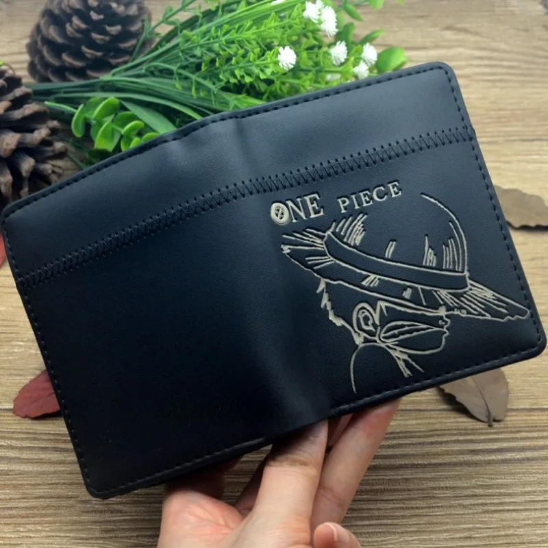 One Piece Monkey D. Luffy Sanji Nami Anime-Merchandise Personalisierte Kreative Münzbörse Teenager Integrierte Kartentasche Geburtstagsgeschenk – Detail 3