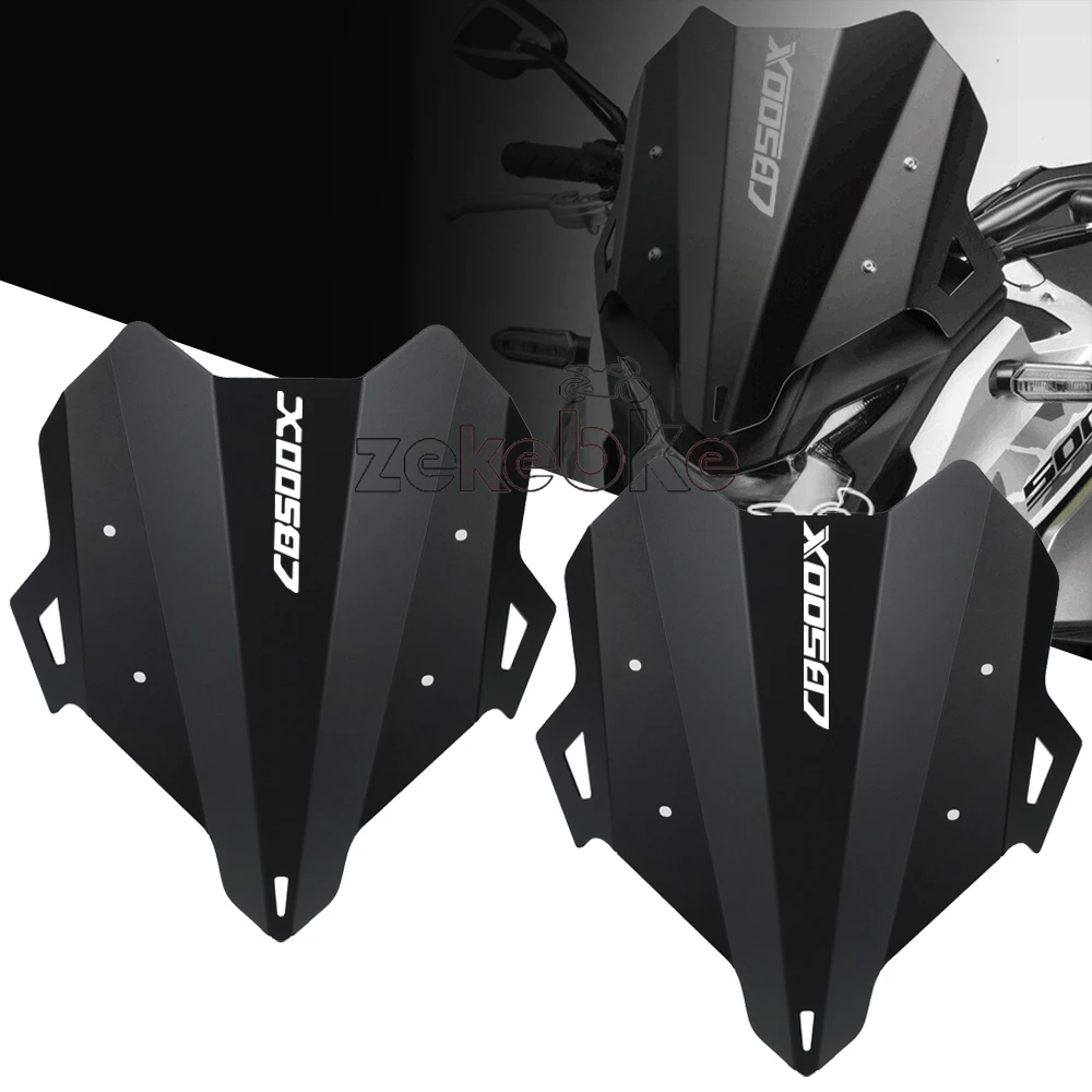 2023 2024 Windshield Windscreen Protector Motorcycle Accessories Wind Screen For Honda CB500X CB 500 X CB500 2019 2020 2021 2022 - view 2