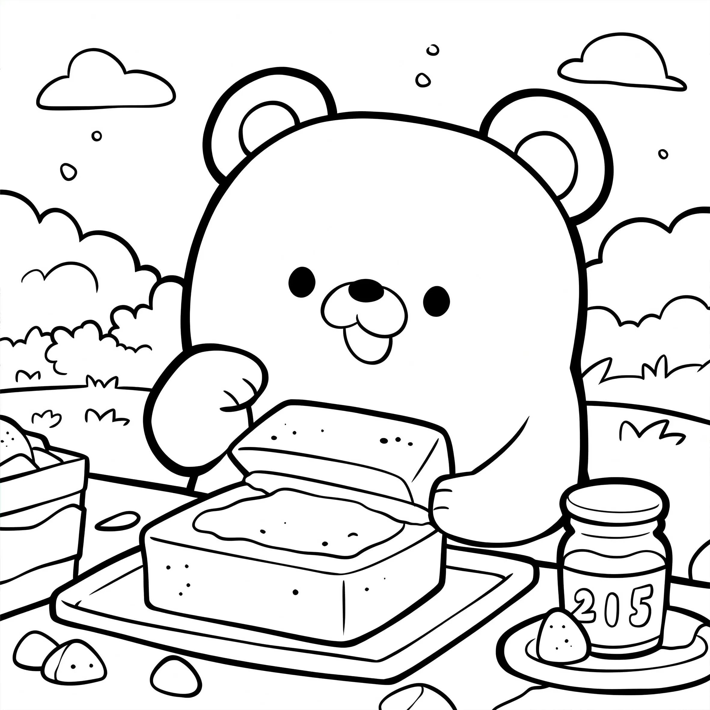 COZY LITTLE HOUSE Odważne i łatwe wzory Kolorowanka dla dorosłych Śliczna książeczka do rysowania Idealny prezent na imprezę i urodziny