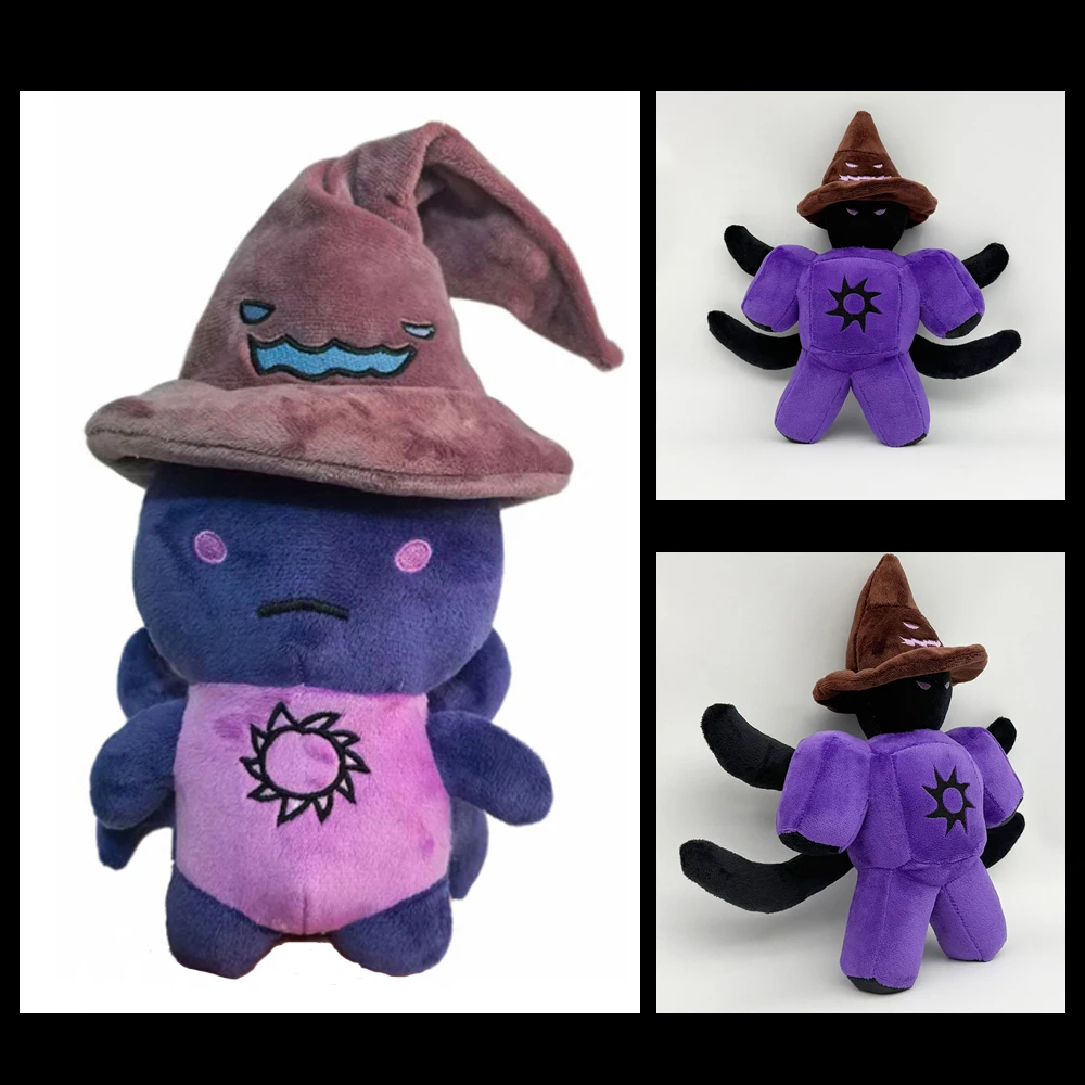 Two Styles 30cm With Hat Funny Anime Game Forsaken Chance Azuretime Plush Toy Peripherals Cute Home Desk Sofa Decor Plushie Doll