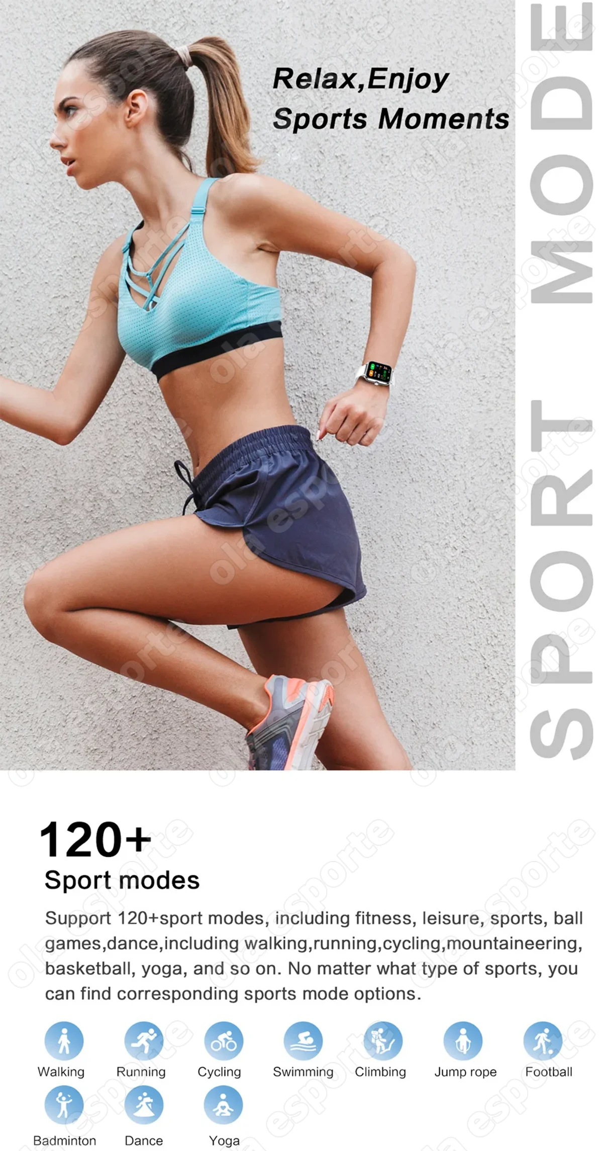 2026 Outdoor Smartwatch Herzfrequenz BT Anrufannahme Schlaf-Gesundheitsüberwachung Wetter Sport Schrittzähler Nachrichten-Push Smartwatch H10 – Detail 10