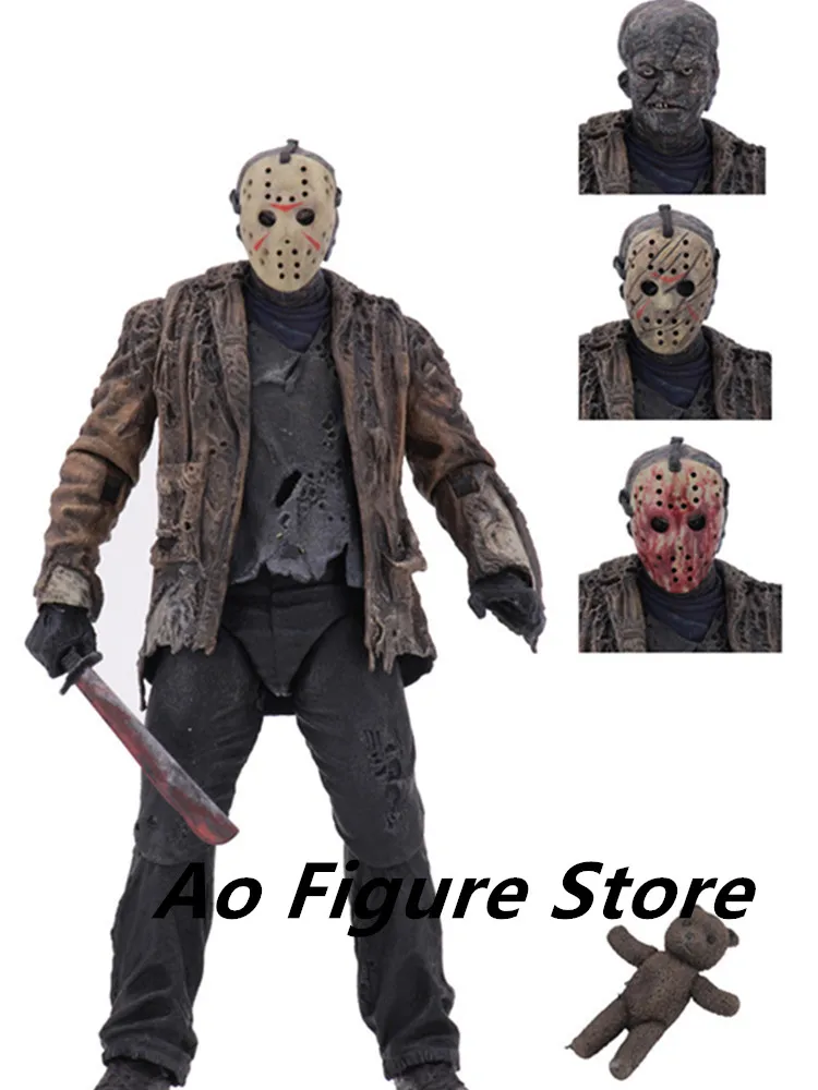 

NECA Freddy Vs.Jason Jason Voorhees PVC Action Figure Collectible Model Toy
