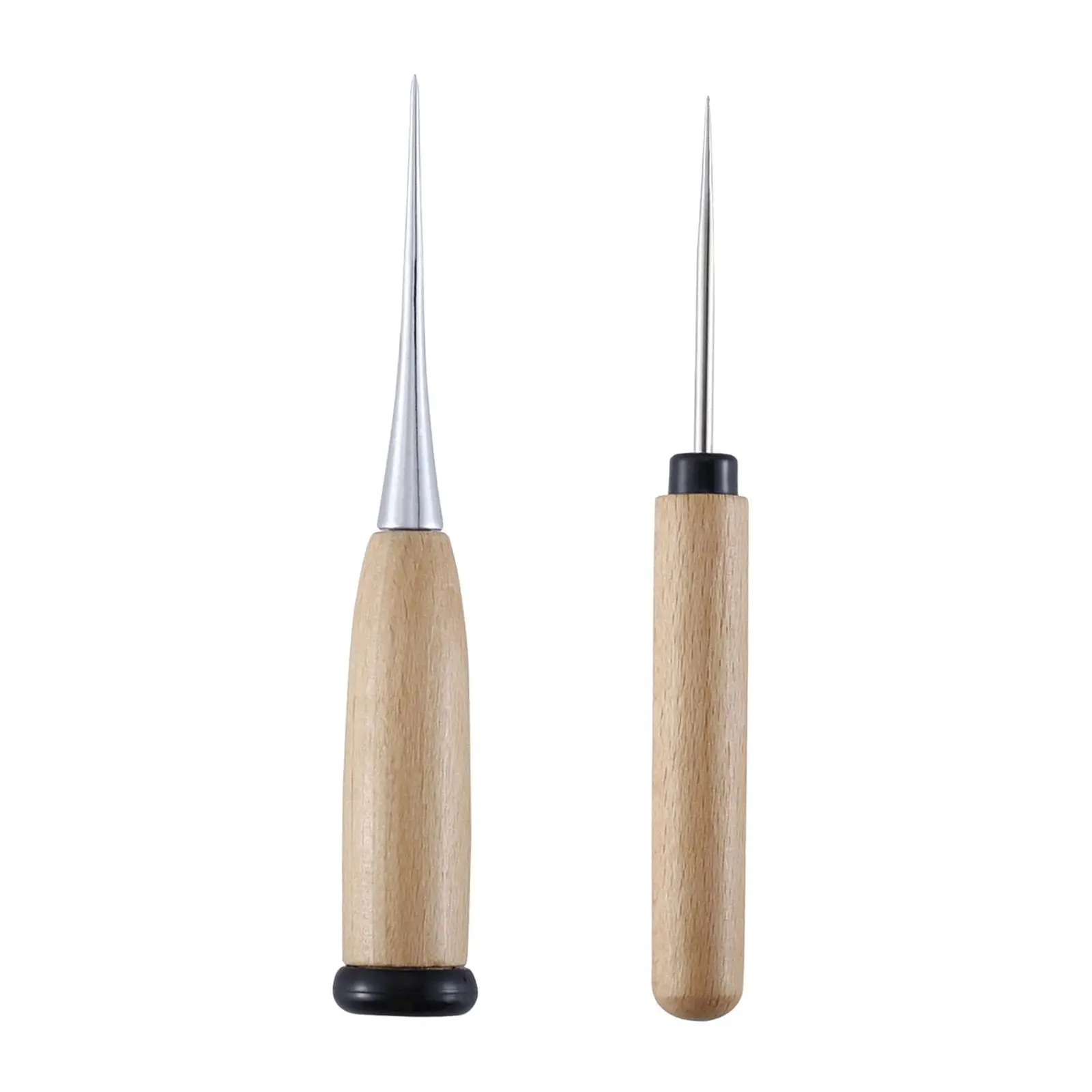

2x Professional Wood Leather Craft Punch Scratch Tool Ahl Carving