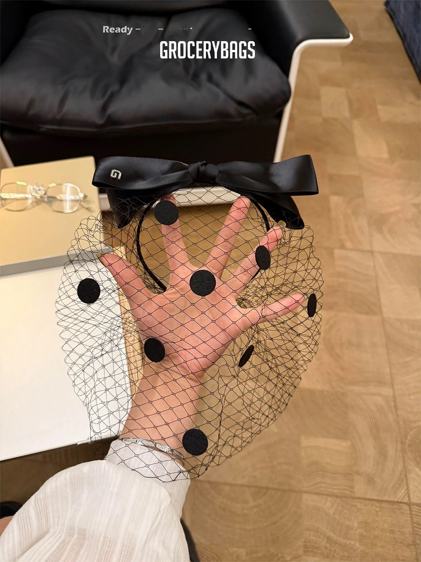 cerybags-nouveau-serre-tete-en-resille-francaise-avec-motif-a-pois-accessoire-de-decoration-pour-mariage-pour-adulte