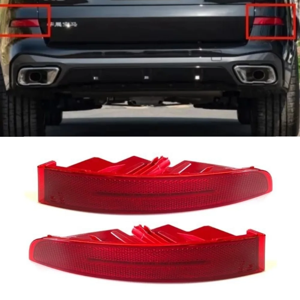 

X-T Rear bumper reflector 63148091921 63148091922 For BMW X5 G05 X7 G07 2017-2019