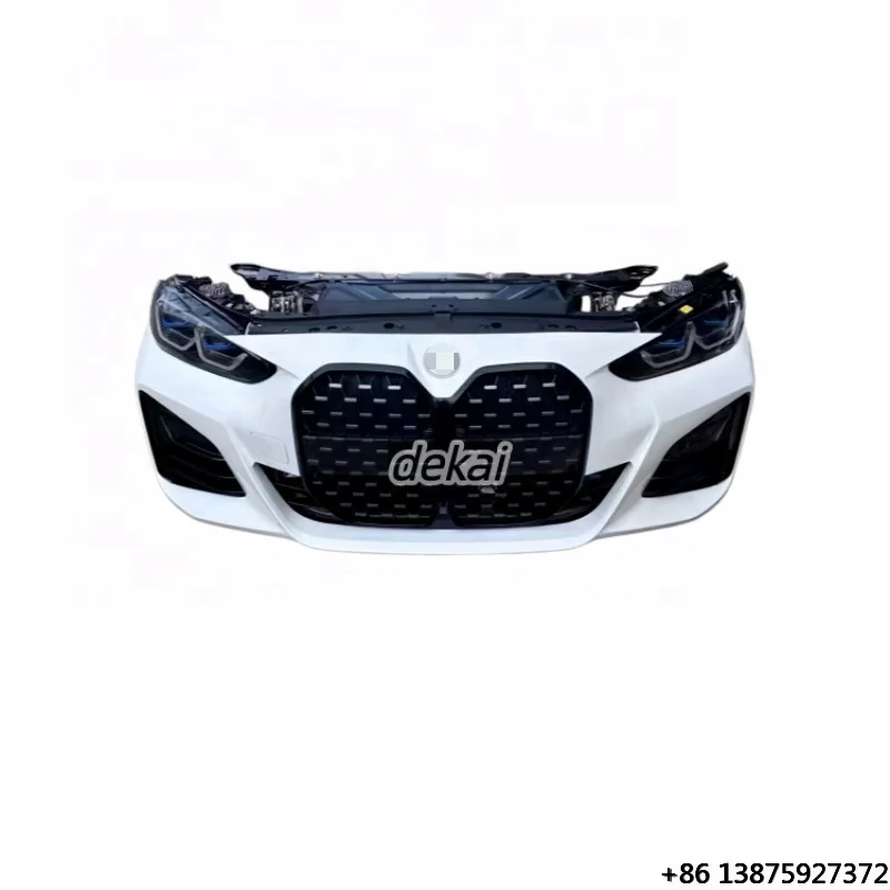 

Front Bumper Assembly with Headlights Bolt-On High Quality for 4 Series G22 G23 G26 2021-2025