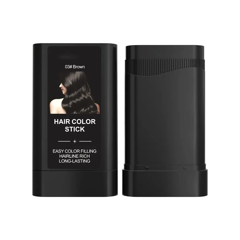 New Waterproof Comb Hair Dye Sweat-proof Easy to Use Hair Colouring Cream Black Color 2 in 1 Instant Dye for Gray Hair Coverage