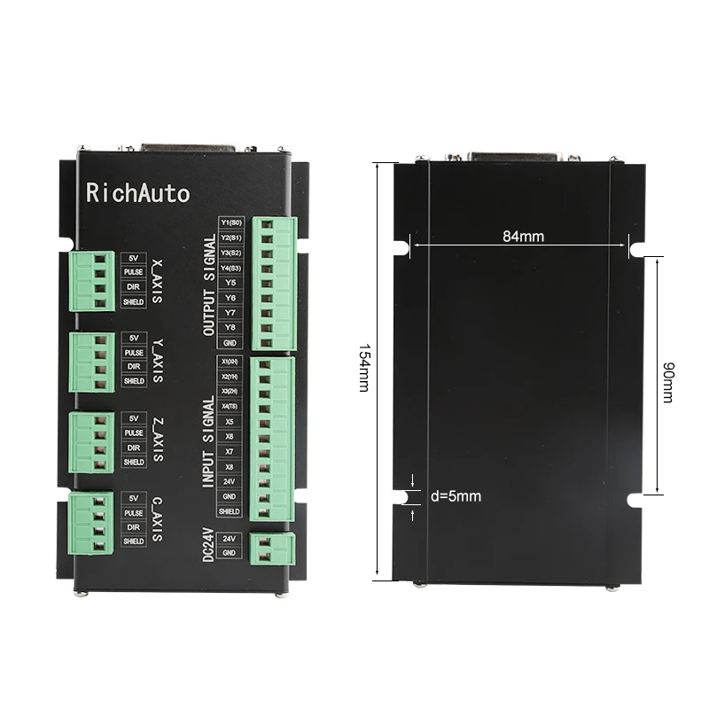 Richauto Dsp A11 Cnc Controller Original 3 Axis Motion Controller English Version For Cnc Router Machine